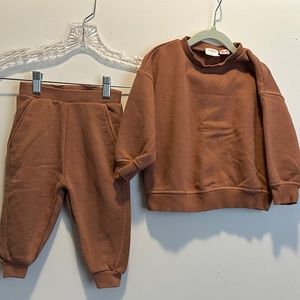 Zara Boys sweat suit